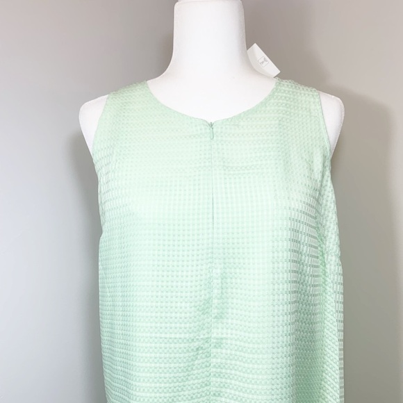 Norr Karla full length light green sleeveless drop waist dress - Picture 2 of 12